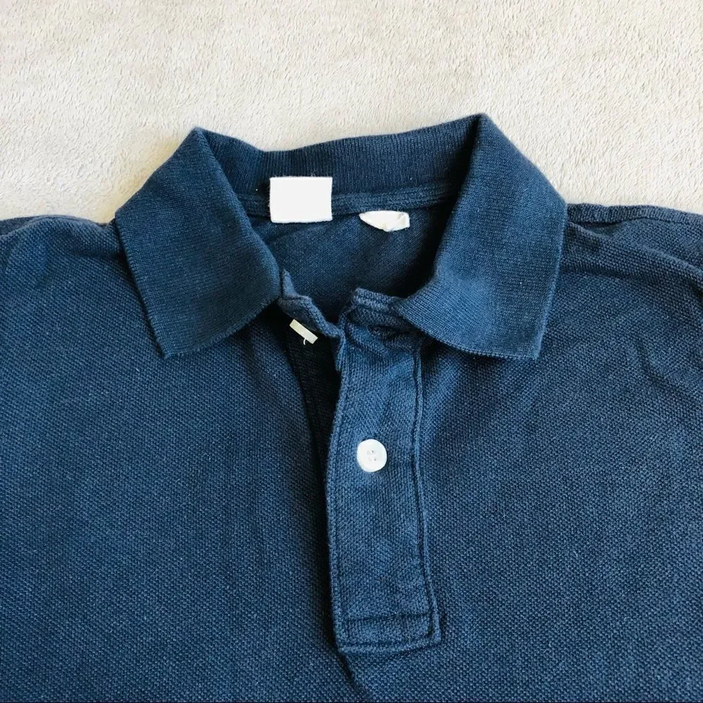 Gap Kids Long sleeved Pique Polo Shirt